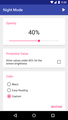 Night Mode - Screen Dimmer