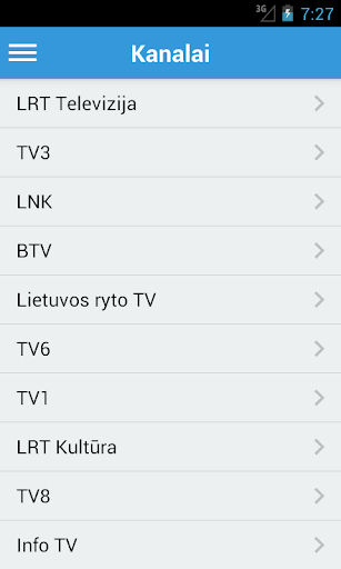 Lithuanian Television Guide