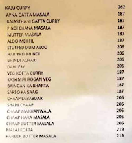 Nh14 Dhaba menu 5