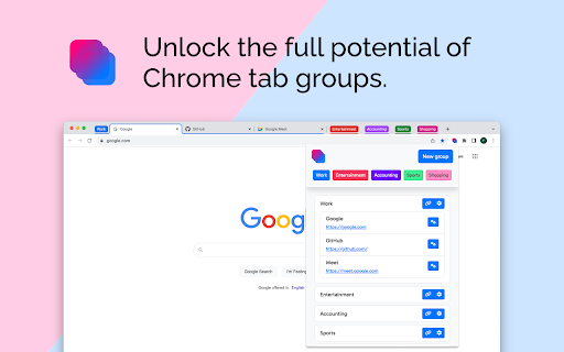 GroupMark - Enhanced Tab Groups