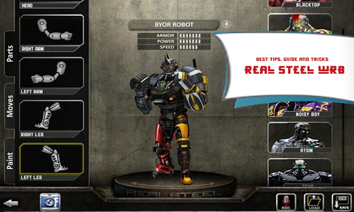 Tricks Real Steel WRB