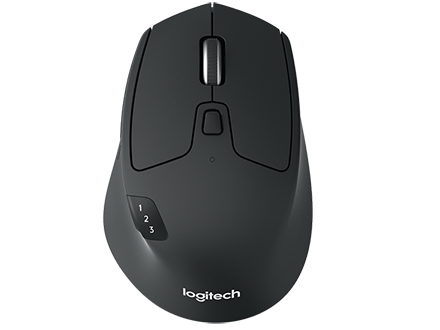 Chuột máy tính không dây Logitech M720 (Đen)