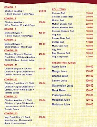 New Hotel Madina Biriyani menu 4