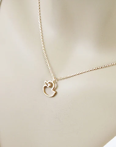 Schattige Holle Eendjes Ketting, Le - 3