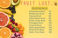 Fruit Lust menu 8