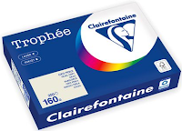 Kopipapir TROPHEE A4 160g perlegr (250) (Org.nr.1041PC)