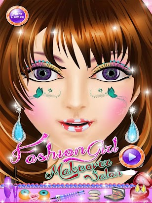 Fashion Girl Makeover Salon screenshot