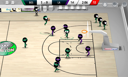 Screenshot Stickman Basketball 3D