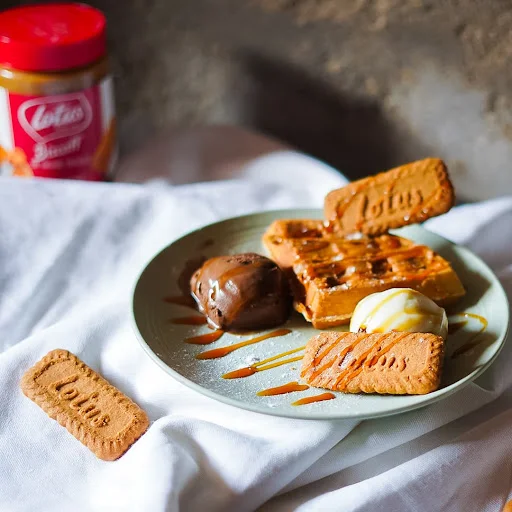 Lotus Biscoff Waffle