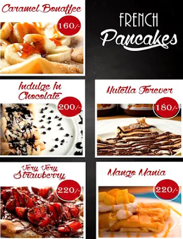 99 Pancakes menu 