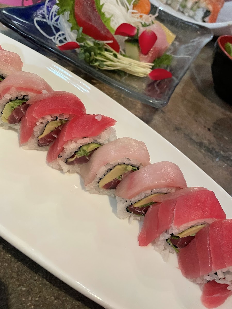 Gluten-Free Sushi at Hana Sushi