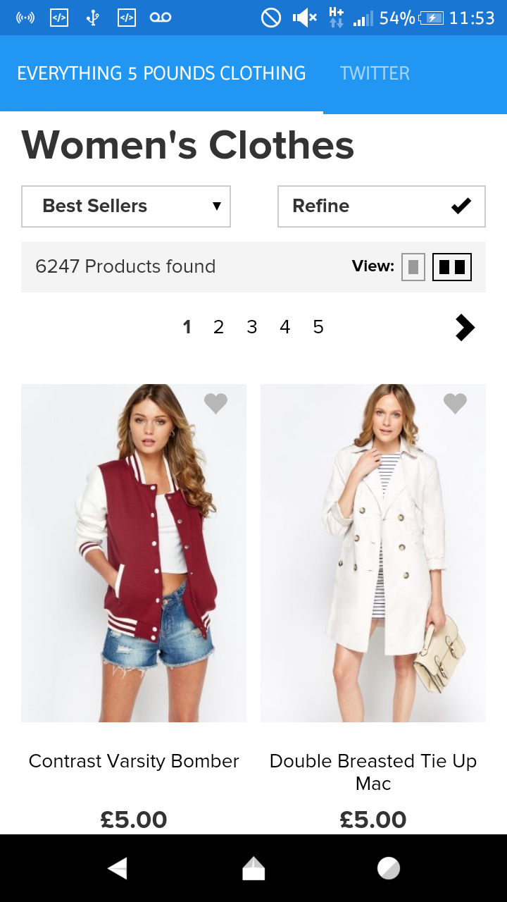 Everything 5 Pounds Clothing Screen 3