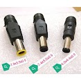 Jack Dc Chuyển Từ Đầu 5.5X2.1 Mm Sang Đầu Có Kim Giữa 4.5X3.0; 5.0X3.0; 6.0X4.4; 7.4X5.0; 7.9X5.5 (1 Chiếc)