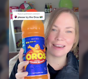 A TikTok video of a Canadian woman drinking Oros without diluting it has Mzansi in stitches. 
