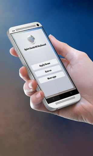 Quiet clouds GO Keyboard