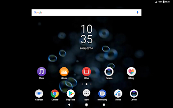 Black Theme Xperia 1 Live Wallpaper Apps On Google Play