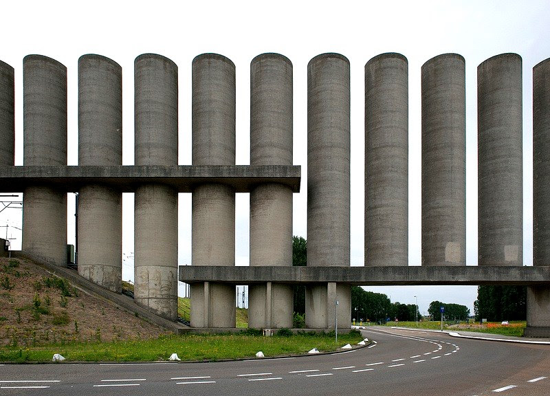 A parede de vento de Rozenburg