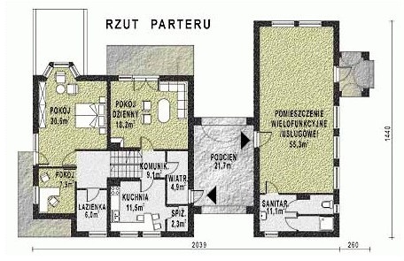 WB-3338 - Rzut parteru