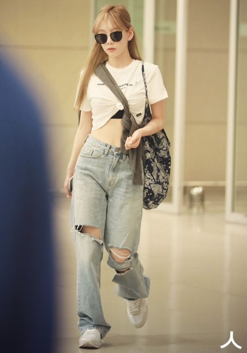 Here Are 12 Simple Tips To Dress Like Airport Fashion Queen Taeyeon -  Koreaboo