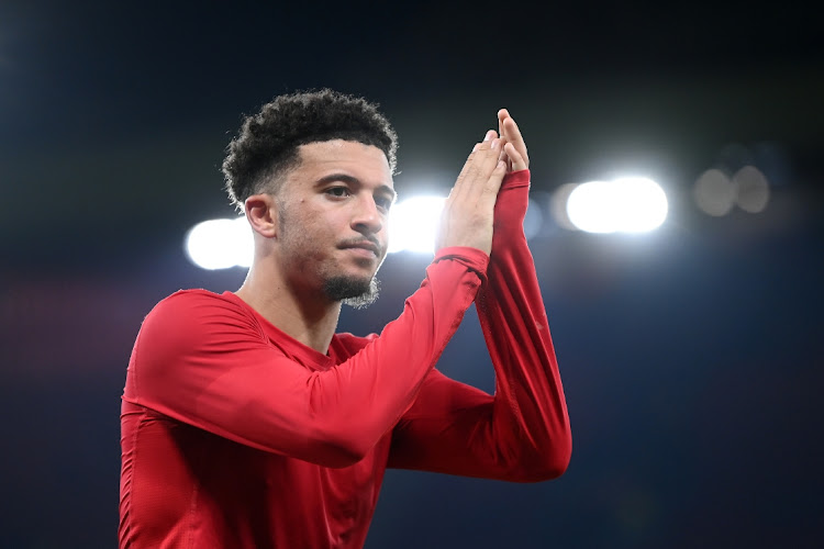 Manchester United's Jadon Sancho has scored two goals in recent week after his return to the side.