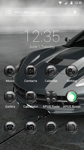 Speed Machine theme for APUS