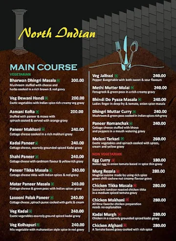 Pillar 129 menu 