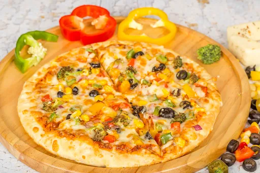 Veggie Delight Pan Pizza [6 Inches]