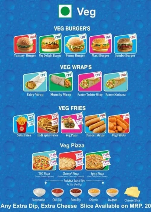 Wrapstick menu 