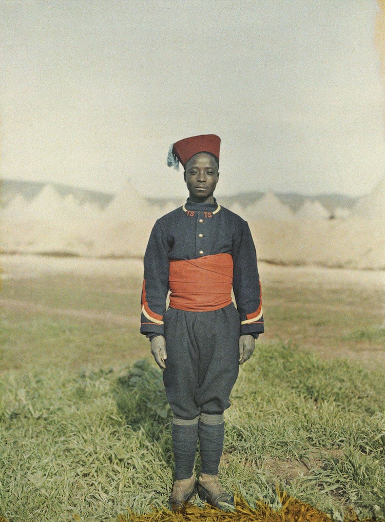 Senegalese sniper in Fez, Morocco