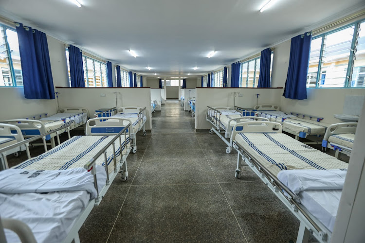 The upgraded and renovated maternity, neonatal, and paediatric Wing at the Embu Level V Hospital, Embu County.