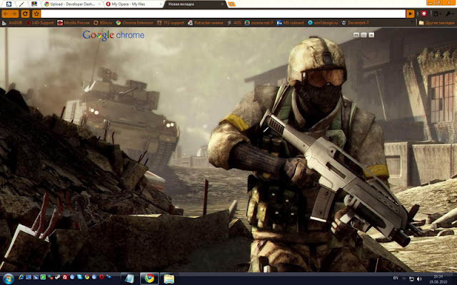 BFBC2 Assault Style chrome extension