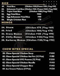 Chow Bites menu 3