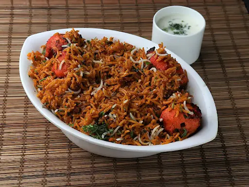 Chicken Tikka Tawa Biryani