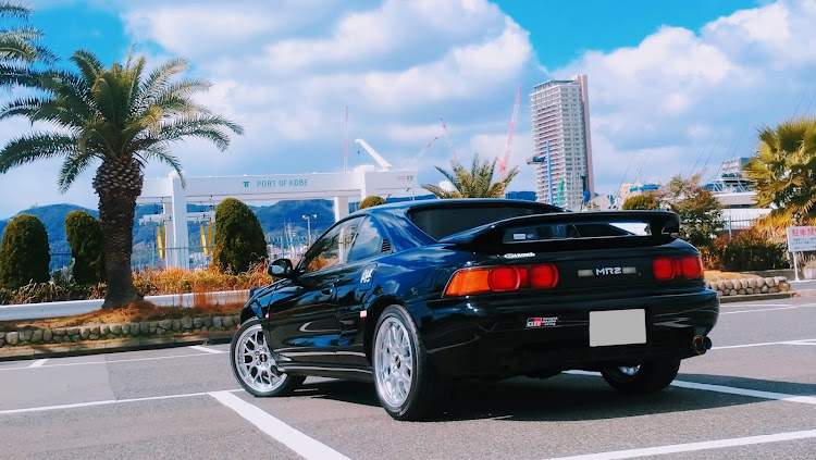 MR2の須磨ヨットハーバー・春の気配に関するカスタム事例の投稿画像2枚目