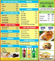 Pizza Burger Wala menu 1