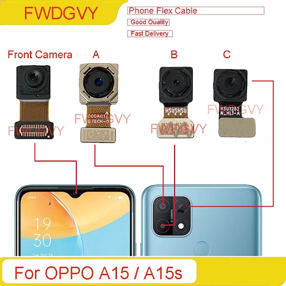 Camera Trước Và Sau Thay Thế Cho Điện Thoại Oppo A15 / A15S