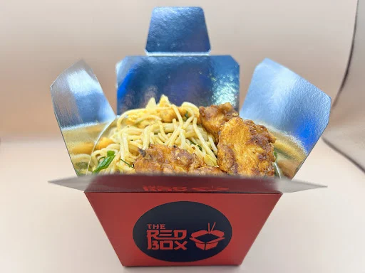 Triple Schezwan Chicken Noodles With Spicy Fried Chicken (Little Box)