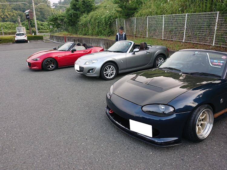 ロードスターのおははく・ロードスターNB・大山・ロードスター ・オープンカーミーティングに関するカスタム事例の投稿画像1枚目