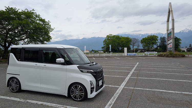 ルークス ハイウェイスター ターボの安曇野市・いつもいいね＆コメントありがとうございます・白の汚れは命取り・長野県ドライブに関するカスタム事例の投稿画像9枚目