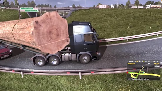 Heavy Truck Driving Simulator 3D: Realistic mobile Screenshot