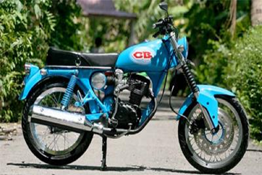 Modifikasi Honda CB Glatik