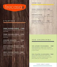 Firecasa menu 1