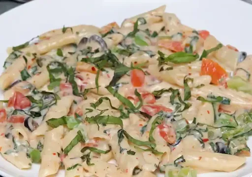 Veg Cheese Alfredo Pasta