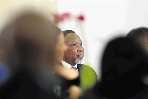 FRESH PERSPECTIVE: Deputy President Kgalema Motlanthe at the University of Pretoria where he gave a public lecture yesterday arguing for the establishment of an African war crimes court. He highlighted the bias against Africa by the International Criminal Court