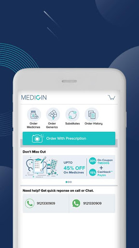 Screenshot MediGin – Medical Store App