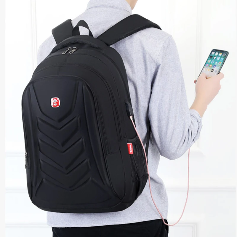 Hardshell computerrugzak voor studenten. Biedt robuuste bescherming, veel opbergruimte en een ergonomisch ontwerp. Ideaal voor studie en reizen.