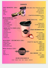 Dhm Dessert House Mafia menu 1