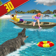 Crocodile Attack Simulator 2018 - Animal Hunting 1.0 Icon