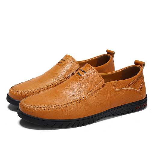 Title 3, Mens Fashion British Style Casual Leather Shoe...