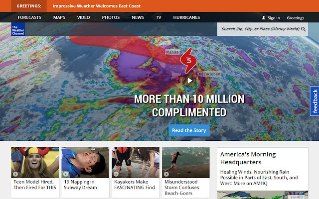 Weather.com Defearifier